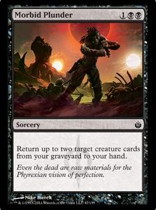 Morbid Plunder - Mirrodin Besieged-(047)
