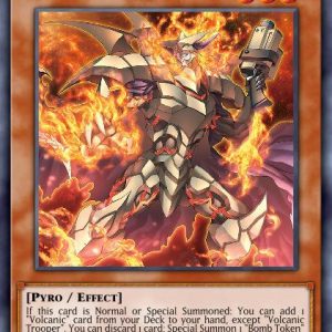 Volcanic Trooper - (Legendary Duelists: Soulburning Volcano) - (LD10-EN019) - (Ultra Rare)