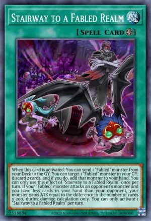Stairway to a Fabled Realm - (2022 Tin of the Pharaoh's Gods) - (MP22-EN034) - (Common)