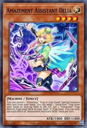 Amazement Assistant Delia - (Dawn of Majesty) - (DAMA-EN020) - (Super Rare)