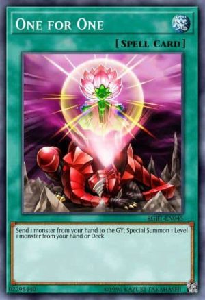 One for One - (Saga of Blue-Eyes White Dragon Structure) - (SDBE-EN027) - (Common)
