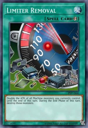 Limiter Removal - (LC 3 Yugi's World Mega Pack) - (LCYW-EN172) - (Ultra Rare)