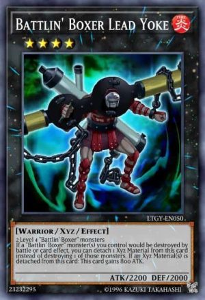 Battlin' Boxer Lead Yoke - (Legendary Duelists: Soulburning Volcano) - (LD10-EN057) - (Rare)