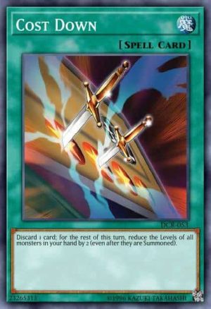 Cost Down - (LC Kaiba Mega Pack) - (LCKC-EN040) - (Secret Rare)