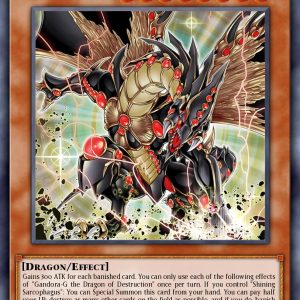 Gandora-G the Dragon of Destruction - (Legacy of Destruction) - (LEDE-EN001) - (Secret Rare)