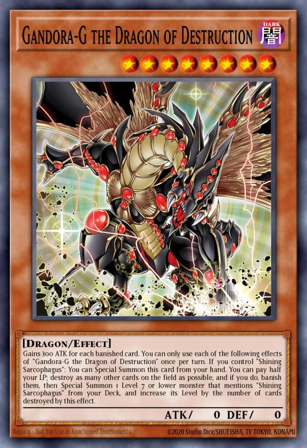 Gandora-G the Dragon of Destruction - (Legacy of Destruction) - (LEDE-EN001) - (Secret Rare)