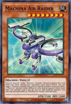 Machina Air Raider - (Structure Mechanized Madness) - (SR10-EN002) - (Super Rare)