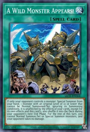 A Wild Monster Appears! - (Legendary Duelists Rage of Ra) - (LED7-EN052) - (Rare)