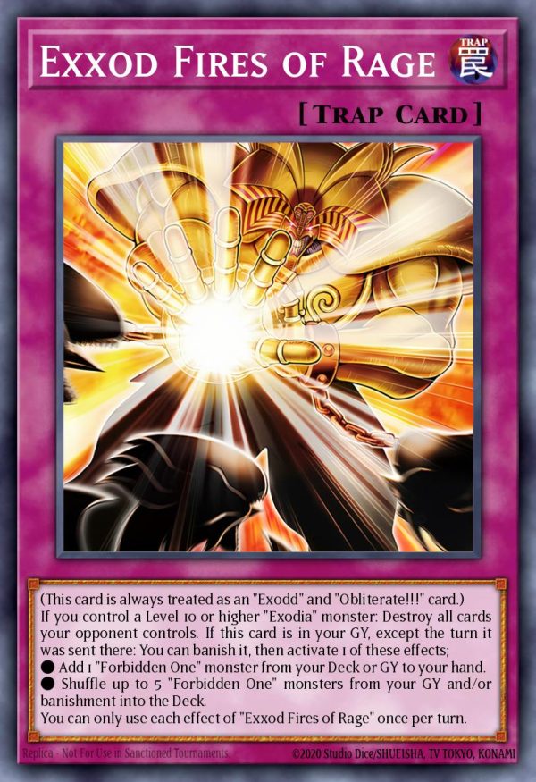 Exxod Fires of Rage - (The Infinite Forbidden) - (INFO-EN068) - (Super Rare)