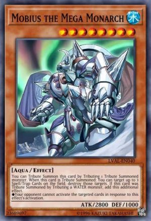 Mobius the Mega Monarch - (Legacy of the Valiant) - (LVAL-EN040) - (Secret Rare)