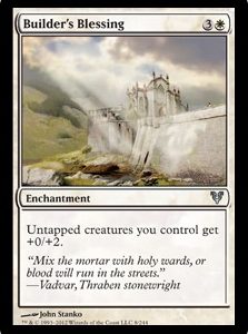 Builder's Blessing - Avacyn Restored-(008)