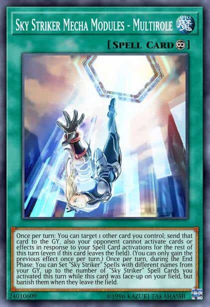 Sky Striker Mecha Modules - Multirole - (Dark Saviors) - (DASA-EN038) - (Secret Rare)