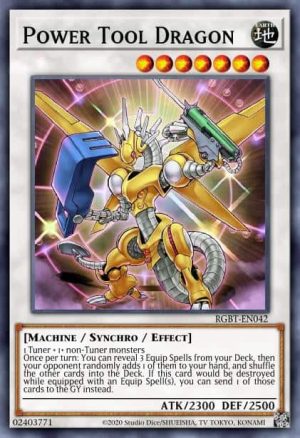 Power Tool Dragon - (Hidden Arsenal Chapter 1) - (HAC1-EN177) - (Secret Rare)