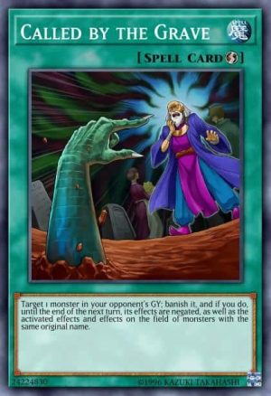 Called by the Grave - (2019 Gold Sarcophagus Tin Mega Pack) - (MP19-EN043) - (Prismatic Secret Rare)