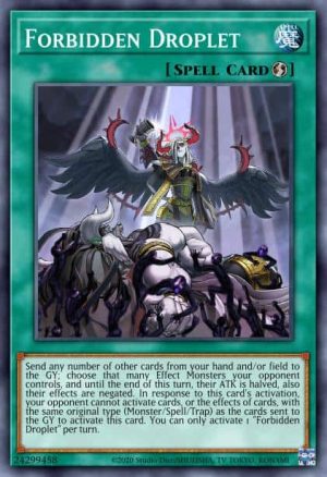 Forbidden Droplet - (Rarity Collection) - (RA01-EN064) - (Secret Rare)