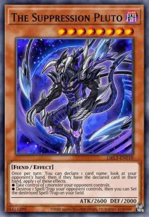 The Suppression Pluto - (Dragons of Legend Unleashed) - (DRL3-EN010) - (Secret Rare)