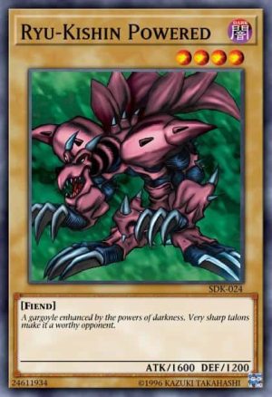 Ryu-Kishin Powered - (Starter Kaiba Evolution) - (SKE-008) - (Common)(Damaged)