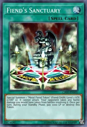 Fiend's Sanctuary - (LC Kaiba Mega Pack) - (LCKC-EN030) - (Secret Rare)