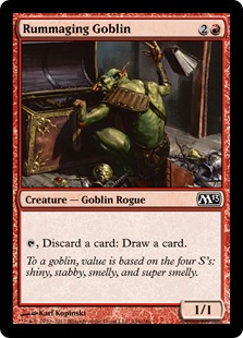 Rummaging Goblin - Magic 2013-(146)