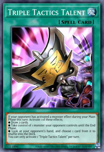 Triple Tactics Talent - (Rise of the Duelist) - (ROTD-EN062) - (Secret Rare)