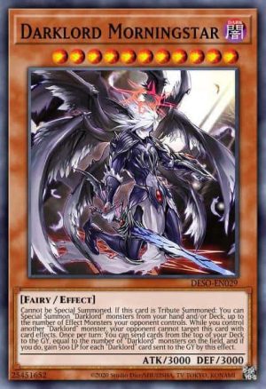 Darklord Morningstar - (Destiny Soldiers) - (DESO-EN029) - (Secret Rare)