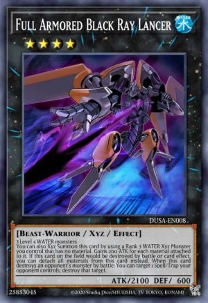 Full Armored Black Ray Lancer - (Duelist Saga) - (DUSA-EN008) - (Ultra Rare)