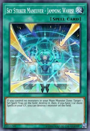 Sky Striker Maneuver - Jamming Waves! - (Dark Saviors) - (DASA-EN032) - (Secret Rare)