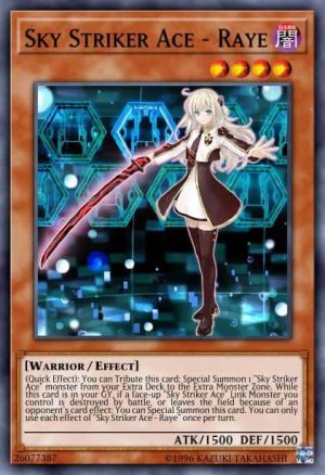 Sky Striker Ace - Raye - (Battles of Legend Hero's Revenge) - (BLHR-EN089) - (Secret Rare)