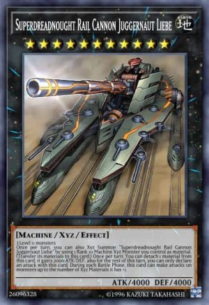 Superdreadnought Rail Cannon Juggernaut Liebe - (Legendary Duelists Sisters of the Rose) - (LED4-EN034) - (Ultra Rare)