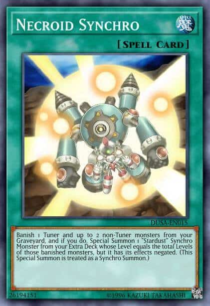 Necroid Synchro - (Duelist Saga) - (DUSA-EN015) - (Ultra Rare)