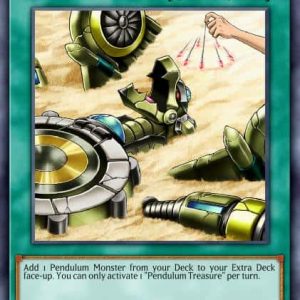 Pendulum Treasure - (2022 Tin of the Pharaoh's Gods) - (MP22-EN165) - (Rare)