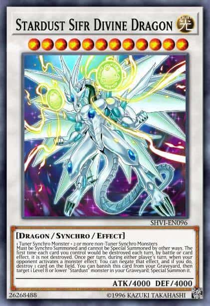 Stardust Sifr Divine Dragon - (Shining Victories) - (SHVI-EN096) - (Ultra Rare)
