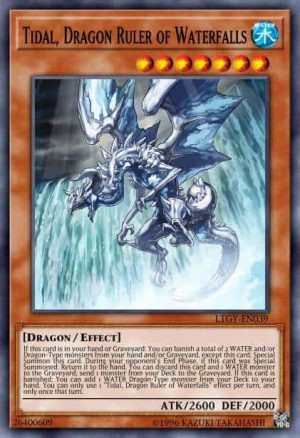 Tidal, Dragon Ruler of Waterfalls - (Lord of the Tachyon Galaxy) - (LTGY-EN039) - (Rare)