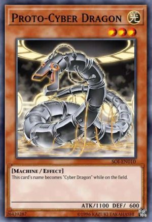 Proto-Cyber Dragon - (Cyber Dragon Revolution Structure) - (SDCR-EN005) - (Common)