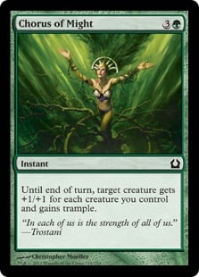 Chorus of Might - Return to Ravnica-(119)