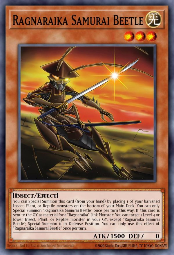 Ragnaraika Samurai Beetle - (Legacy of Destruction) - (LEDE-EN014) - (Common)