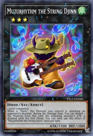 Muzurhythm the String Djinn - (Starter Xyz Symphony) - (YS12-EN040) - (Super Rare)