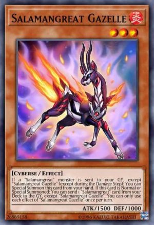 Salamangreat Gazelle - (Structure Soulburner) - (SDSB-EN003) - (Super Rare)