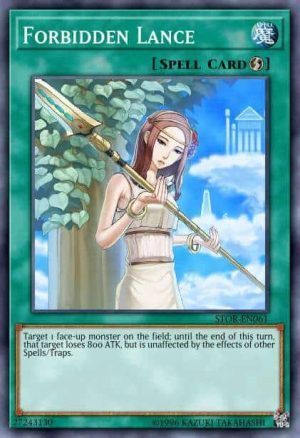 Forbidden Lance - (Battle Pack 3 Monster League) - (BP03-EN172) - (Common)