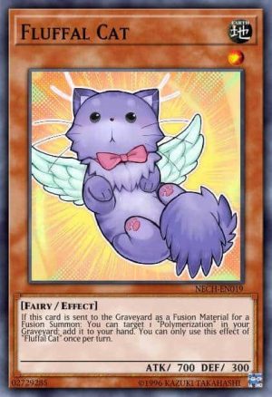 Fluffal Cat - (The New Challengers) - (NECH-EN019) - (Common)