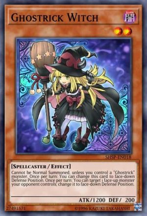 Ghostrick Witch - (Shadow Specters) - (SHSP-EN018) - (Common)