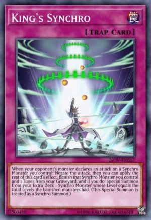 King's Synchro - (Invasion Vengeance) - (INOV-EN067) - (Super Rare)