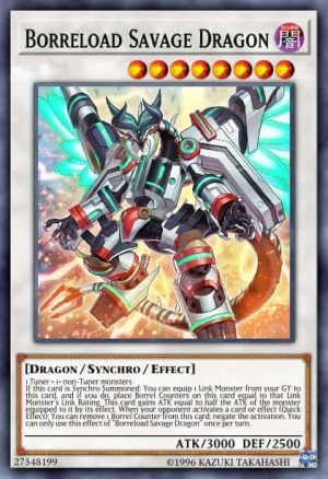 Borreload Savage Dragon - (2020 Tin of Lost Memories Mega Pack) - (MP20-EN017) - (Prismatic Secret Rare)