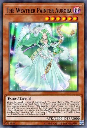 The Weather Painter Aurora - (Spirit Warriors) - (SPWA-EN034) - (Secret Rare)