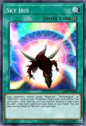 Sky Iris - (Legendary Dragon Decks) - (LEDD-ENC13) - (Common)