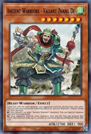 Ancient Warriors - Valiant Zhang De - (Ignition Assault) - (IGAS-EN013) - (Rare)