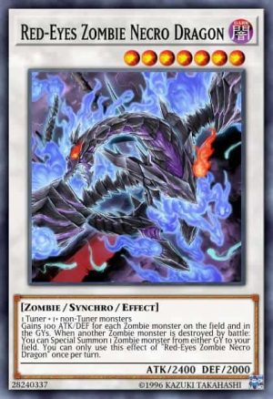 Red-Eyes Zombie Necro Dragon - (Structure Zombie Horde) - (SR07-EN041) - (Ultra Rare)
