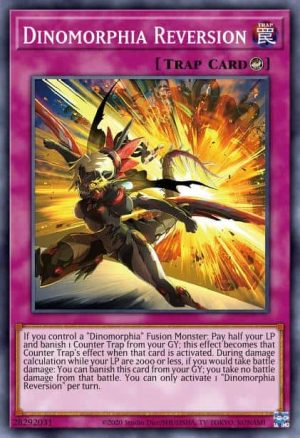 Dinomorphia Reversion - (Battle of Chaos) - (BACH-EN073) - (Super Rare)