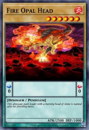 Fire Opal Head - (Battle of Chaos) - (BACH-EN092) - (Common)