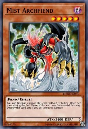 Mist Archfiend - (Structure Lair of Darkness) - (SR06-EN011) - (Common)